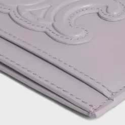 CARD HOLDER CUIR TRIOMPHE IN SHINY CALFSKIN