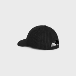 celine baseball cap in flannel