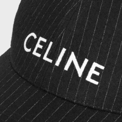celine baseball cap in flannel