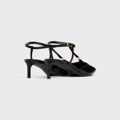 CELINE KITTEN T-BAR STRAP PUMP in CALFSKIN