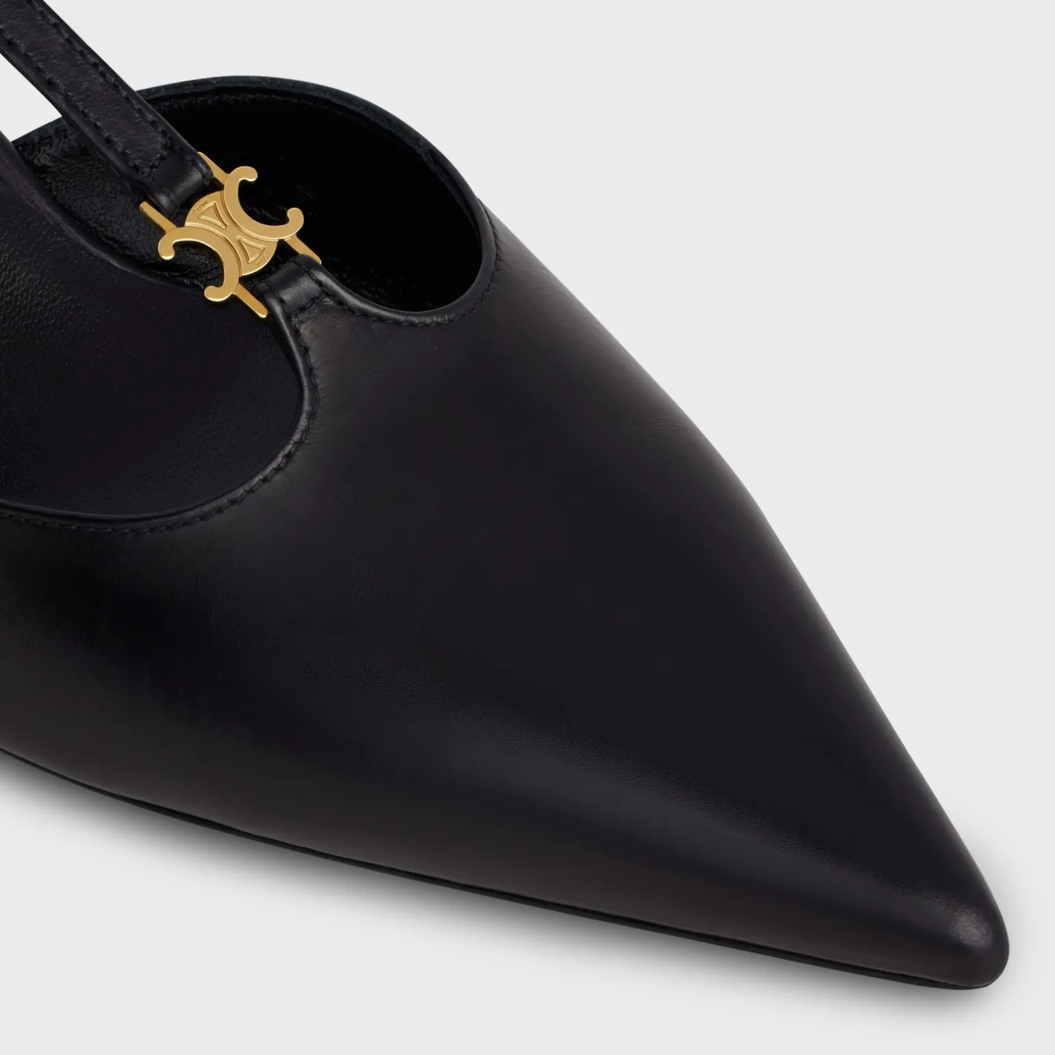 CELINE KITTEN T-BAR STRAP PUMP in CALFSKIN