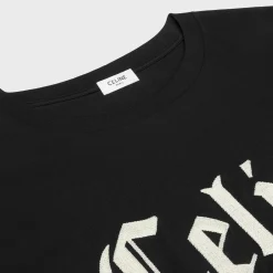 celine loose t-shirt in cotton jersey