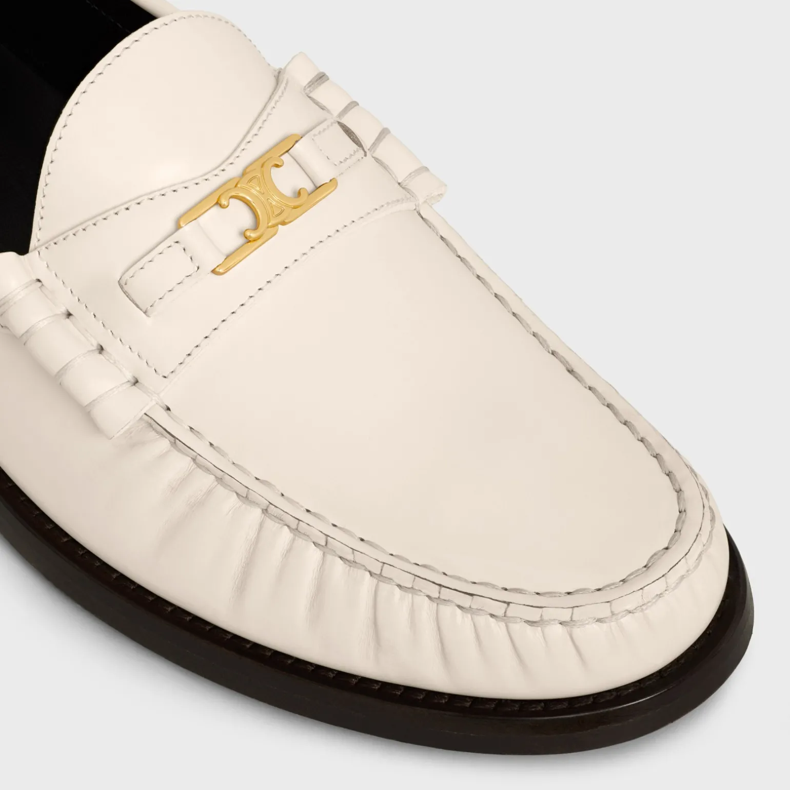 CELINE LUCO LOAFER in POLISHED BULL