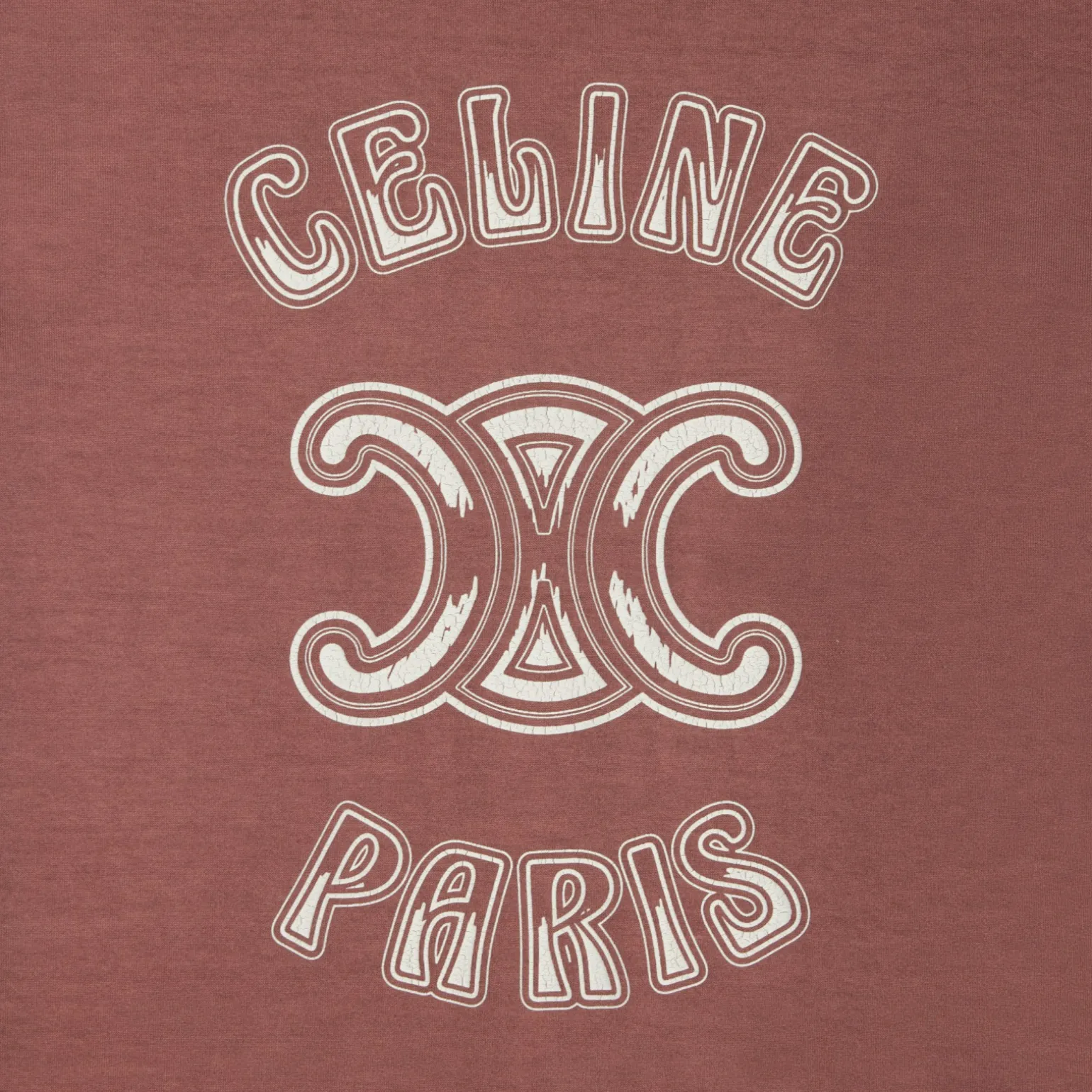 celine paris 70’s T-shirt in cotton jersey