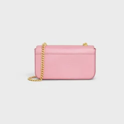 CHAIN SHOULDER BAG CLAUDE in lizard