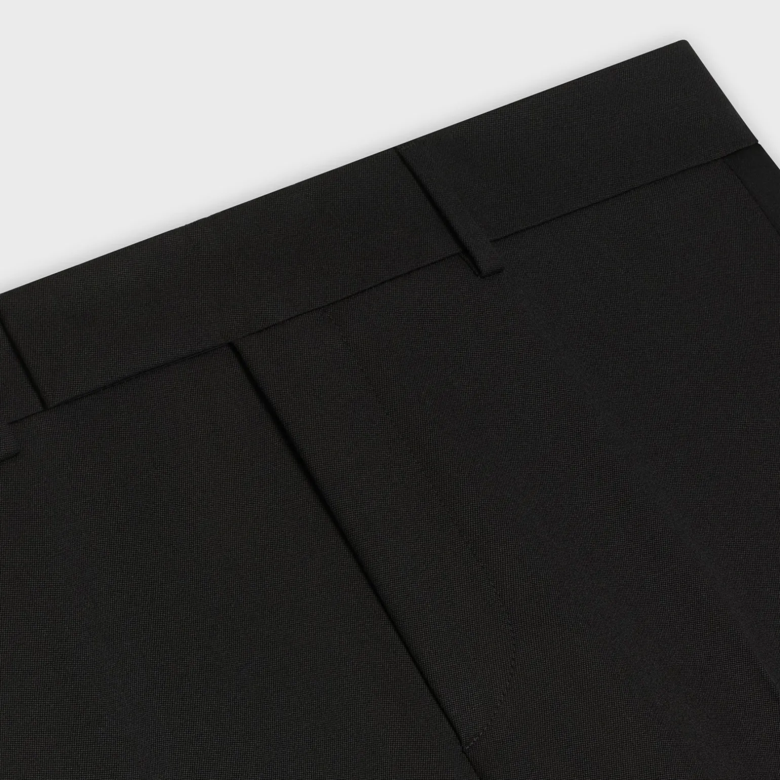 classic pants in grain de poudre