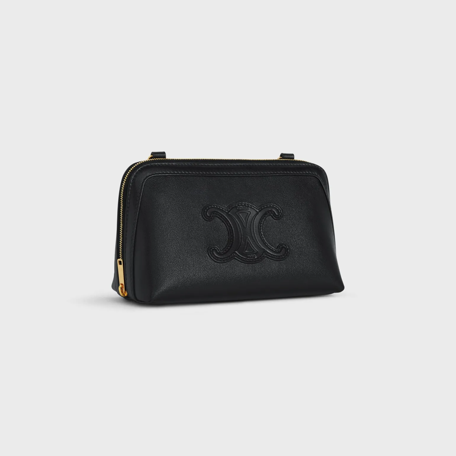 Clutch on Chain Cuir triomphe in smooth calfskin
