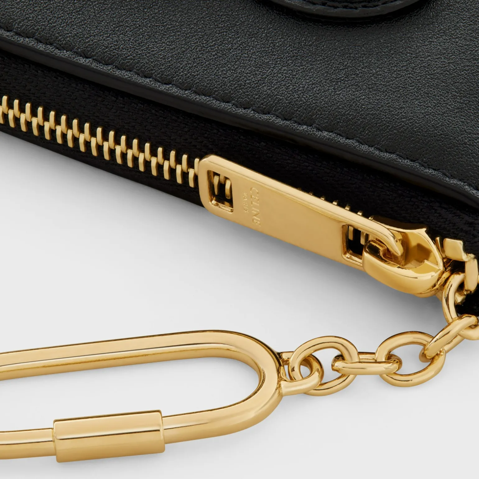 COIN AND CARD POUCH CUIR TRIOMPHE IN SMOOTH CALFSKIN