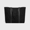 HORIZONTAL MUSEUM BAG in SUEDE CALFSKIN WITH TRIOMPHE EMBOSSED