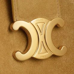MEDIUM LOUISE BAG in SUEDE CALFSKIN