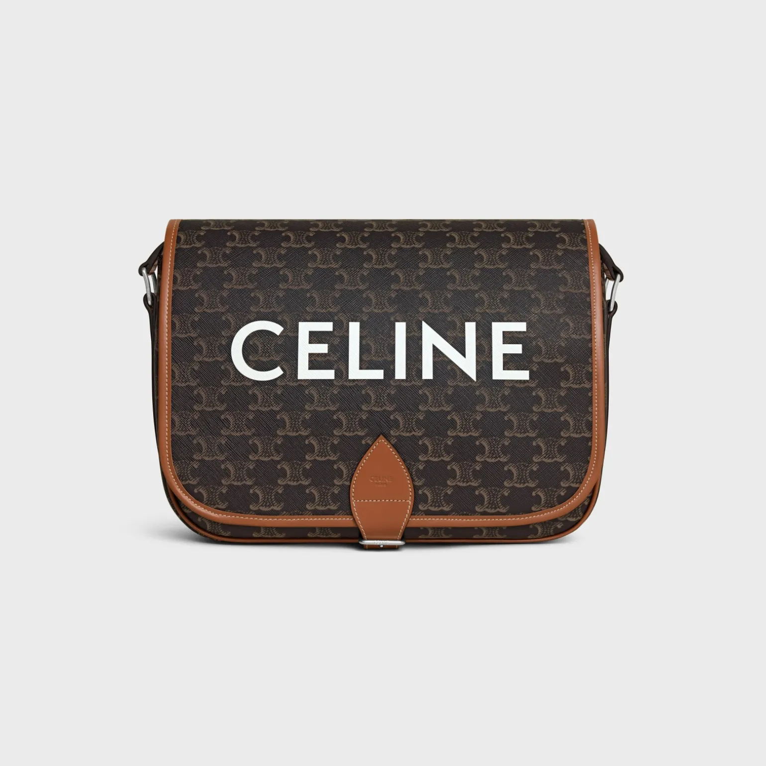 Messenger Folco in Triomphe Canvas with Celine print