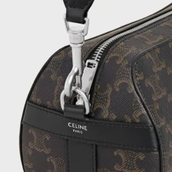 Roller messenger in TRIOMPHE CANVAS AND CALFSKIN