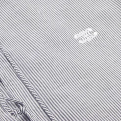 romy blouse in striped cotton voile