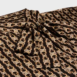 romy lavallière shirt in silk twill