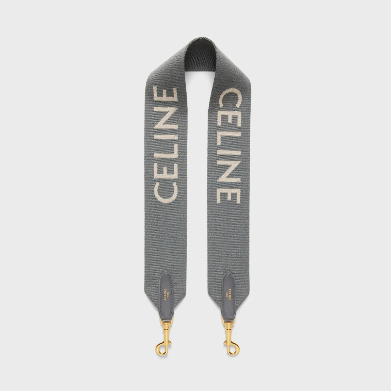 Short Strap in Wool with Celine jacquard