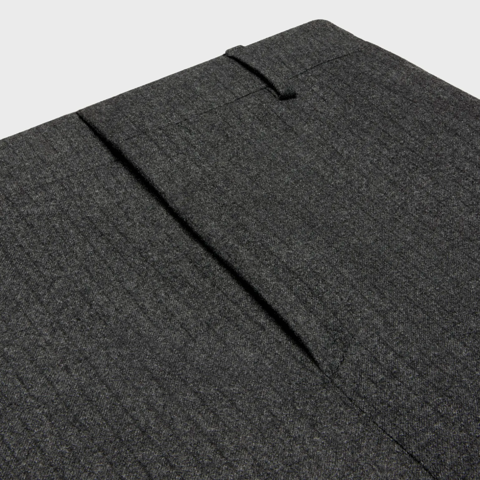 tixie pants in cashmere and wool flannel