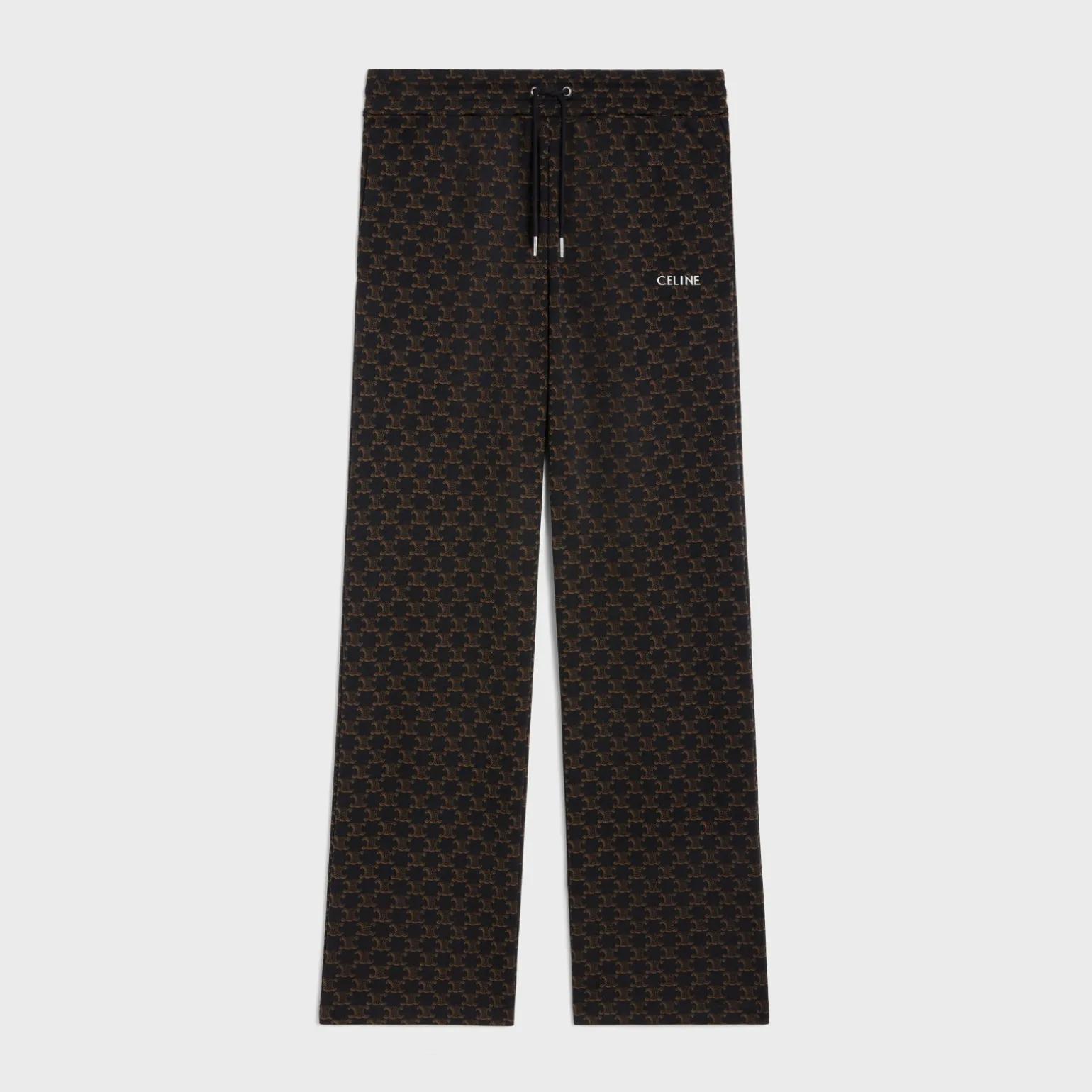 tracksuit pants in double face jersey