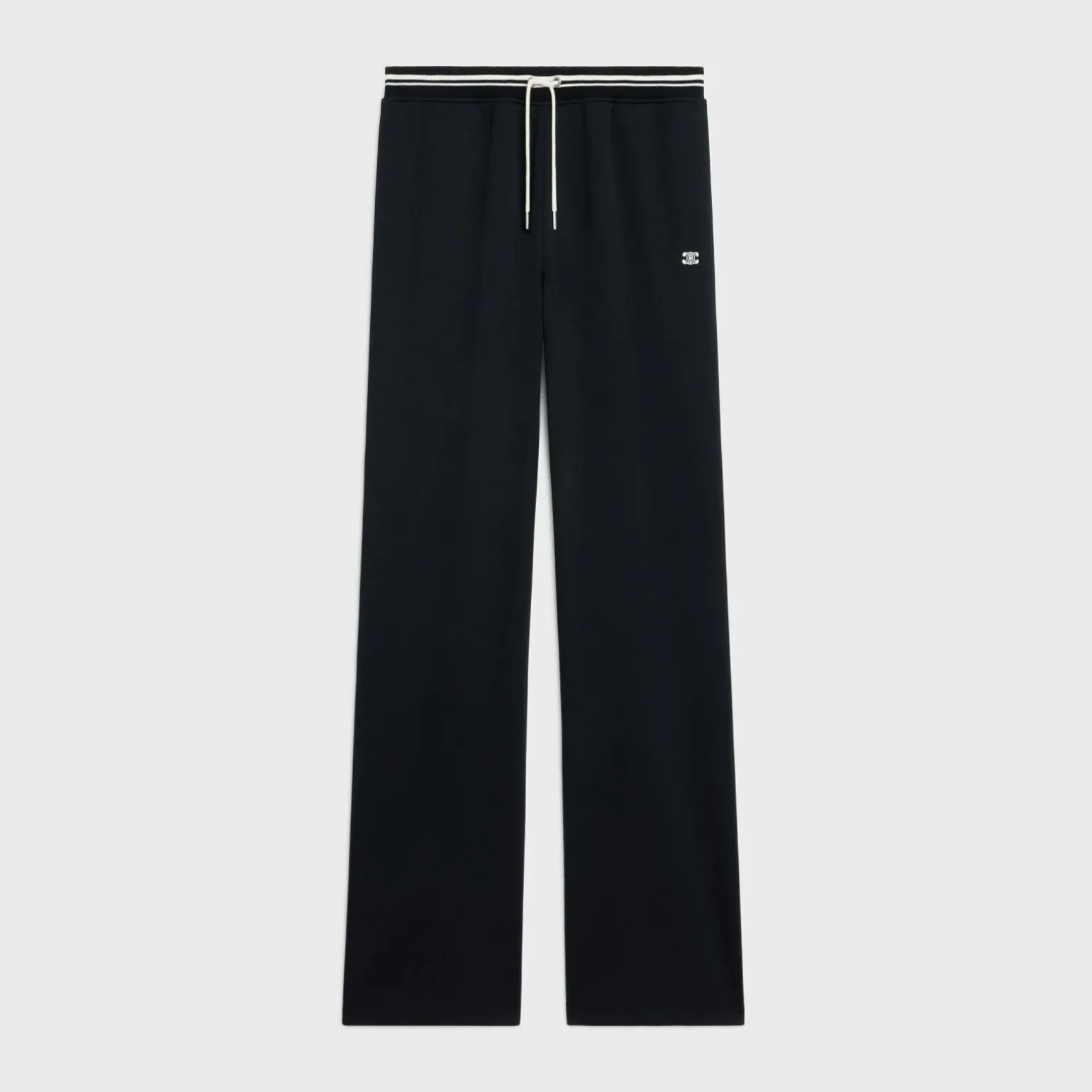 tracksuit pants in double face jersey