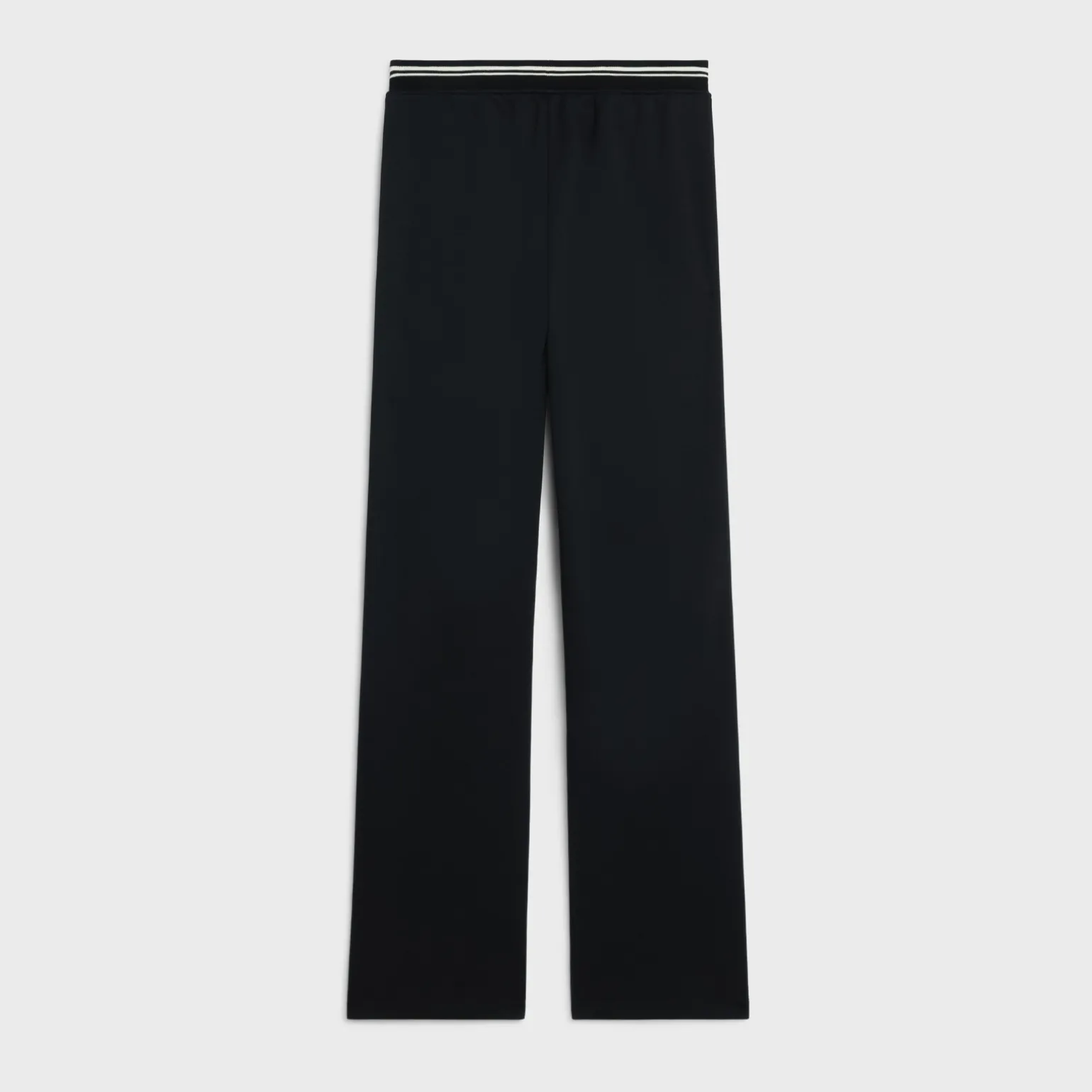 tracksuit pants in double face jersey