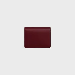 TRIOMPHE BUSINESS CARD HOLDER in SHINY CALFSKIN