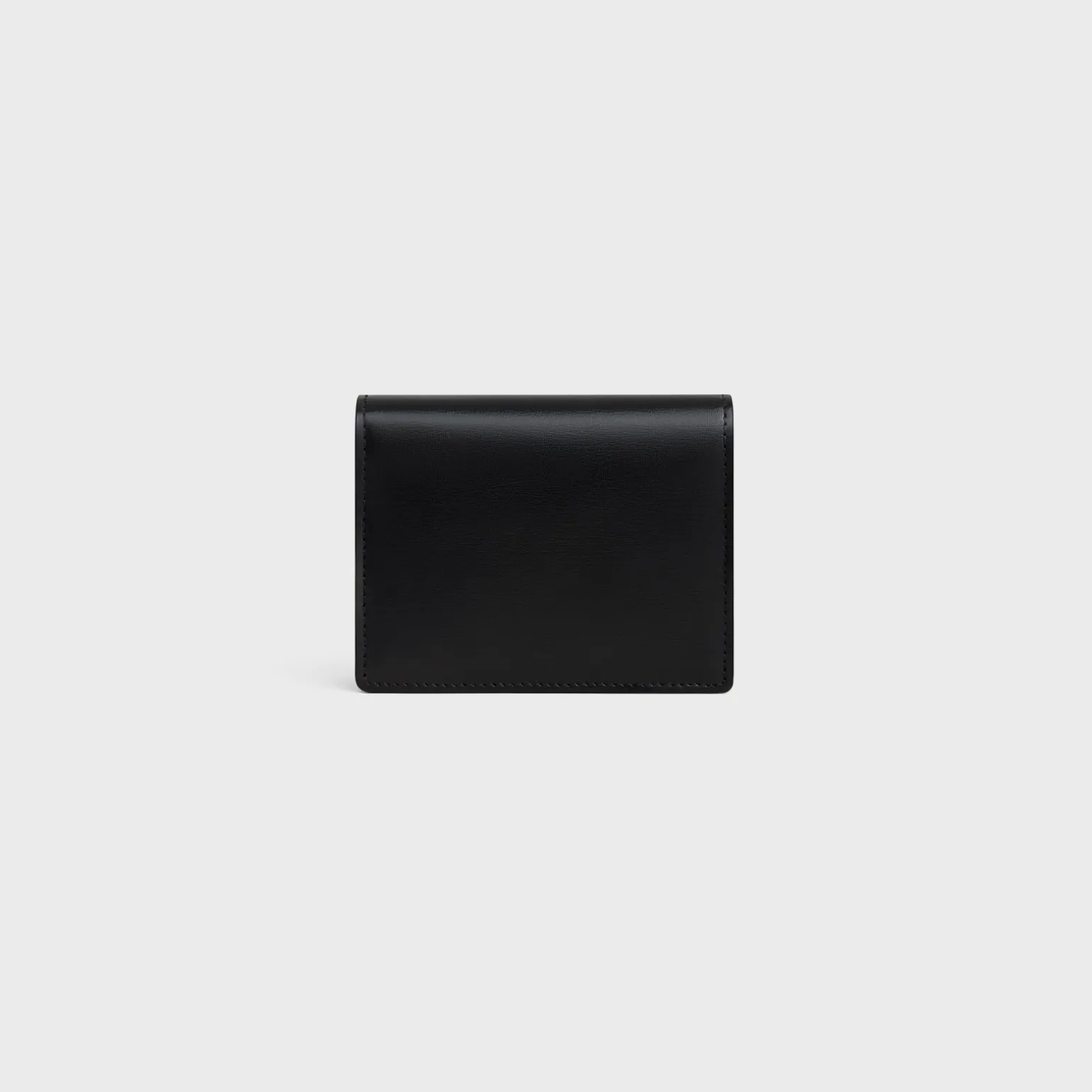 TRIOMPHE BUSINESS CARD HOLDER in SHINY CALFSKIN