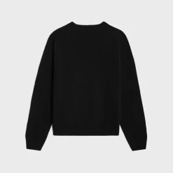 triomphe crew neck sweater in cashmere