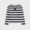 triomphe marinière t-shirt in cotton jersey